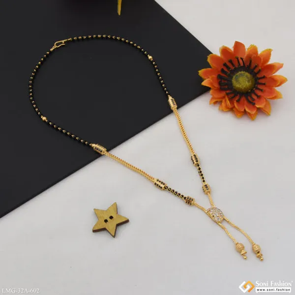 1_Gram_Gold_Plated_Lovely_Design_Mangalsutra_For_Women_Style_A602