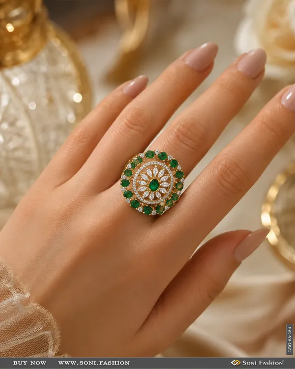 Fashion_Forward_With_Diamond_Designer_Gold_Plated_Ring_For_Ladies_Style_A184