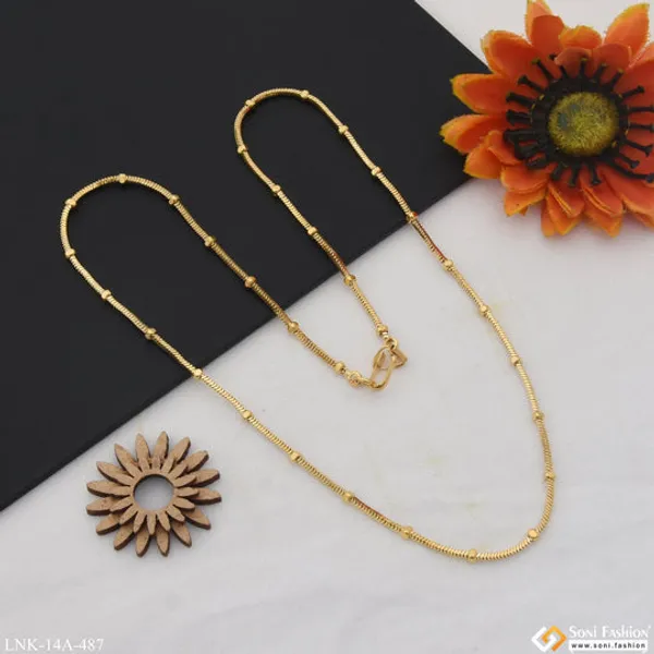 1_Gram_Gold_Plated_Chic_Design_Glittering_Design_Chain_For_Ladies_Style_A487
