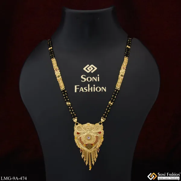 Fancy_Design_Artisanal_Design_Gold_Plated_Mangalsutra_For_Women_Style_A474