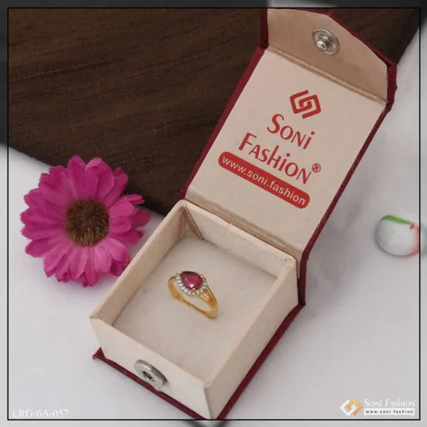 1_Gram_Gold_Plated_Pink_Stone_With_Diamond_Funky_Design_Ring_For_Lady_Style_Lrg_057