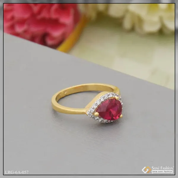 1_Gram_Gold_Plated_Pink_Stone_With_Diamond_Funky_Design_Ring_For_Lady_Style_Lrg_057