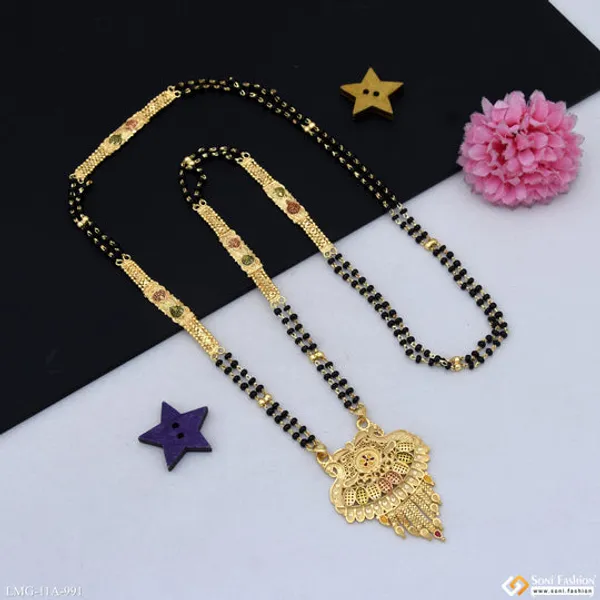 Sparkling_Design_Gold_Plated_Mangalsutra_For_Women_Style_A991