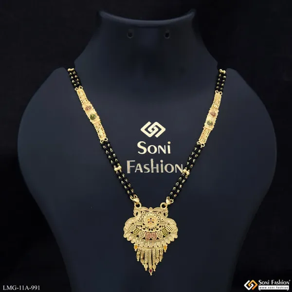 Sparkling_Design_Gold_Plated_Mangalsutra_For_Women_Style_A991