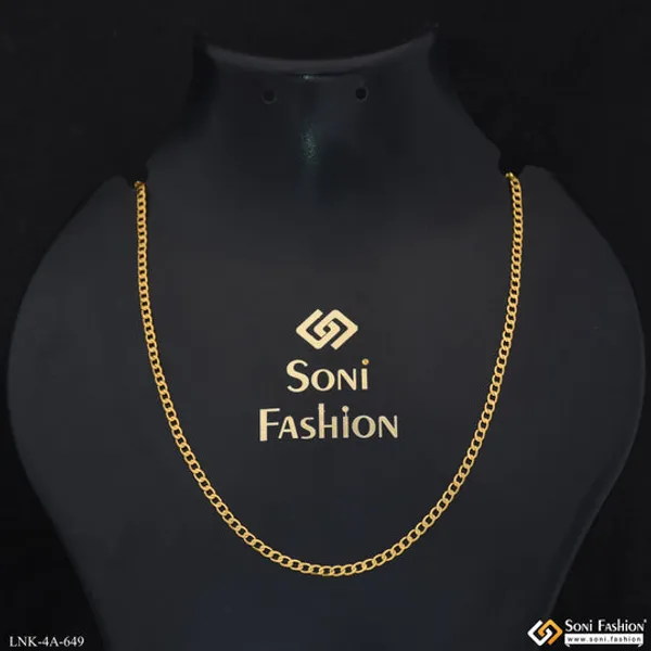 Timeless_Tradition_Design_Gold_Plated_Chain_For_Ladies_Style_A649