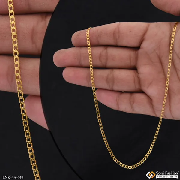 Timeless_Tradition_Design_Gold_Plated_Chain_For_Ladies_Style_A649