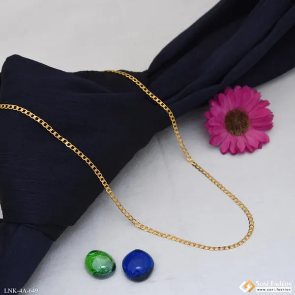 Timeless_Tradition_Design_Gold_Plated_Chain_For_Ladies_Style_A649