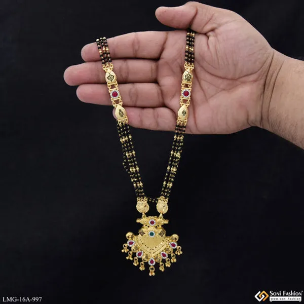 Eye_Catching_Design_Gold_Plated_Mangalsutra_For_Women_Style_A997