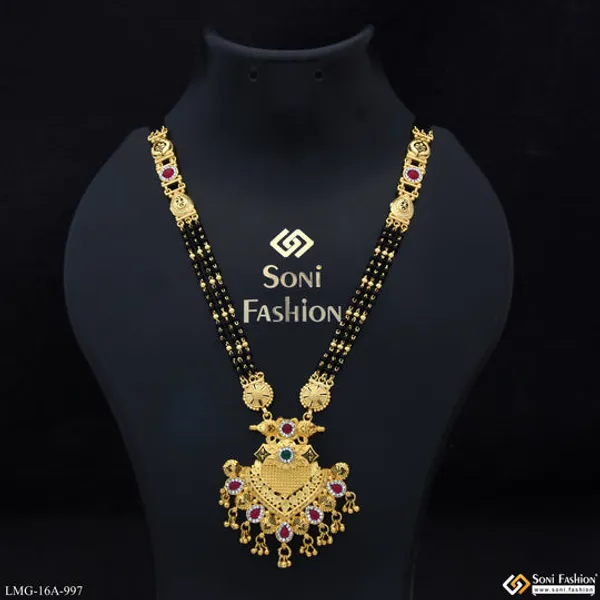 Eye_Catching_Design_Gold_Plated_Mangalsutra_For_Women_Style_A997