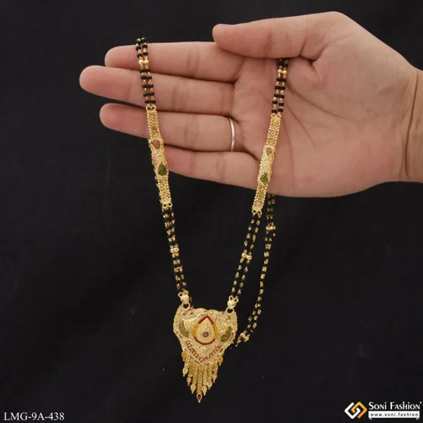 Brilliant_Design_New_Style_Gold_Plated_Mangalsutra_For_Women_Style_A438