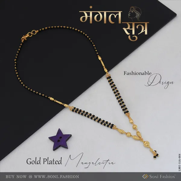 Fashionable_Gold_Plated_Mangalsutra_For_Women_Style_A664