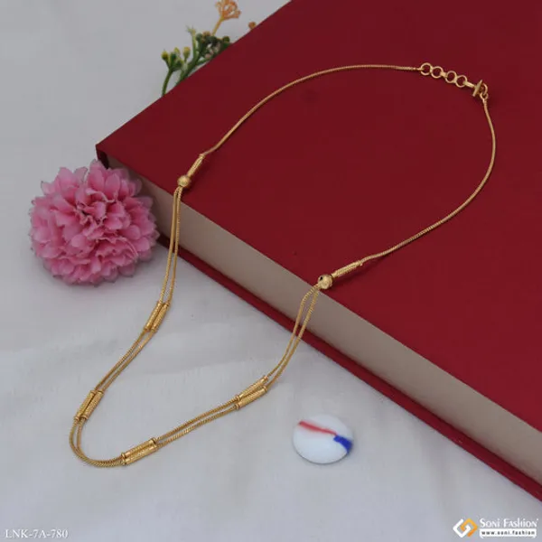 Cool_Design_Gold_Plated_Necklace_For_Women_Style_A780