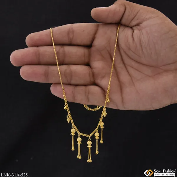 1_Gram_Gold_Plated_Decorative_Design_Necklace_For_Ladies_Style_A525