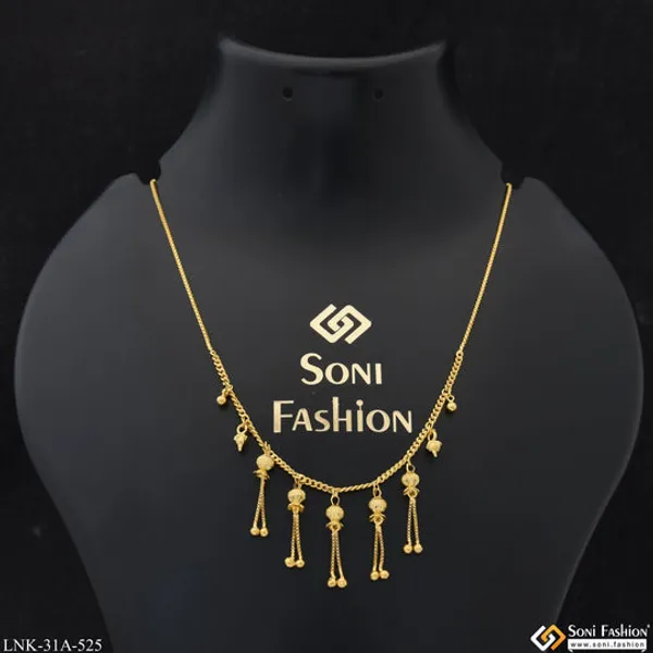 1_Gram_Gold_Plated_Decorative_Design_Necklace_For_Ladies_Style_A525