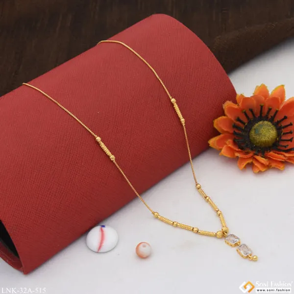 1_Gram_Gold_Plated_Sparkling_Design_Necklace_For_Ladies_Style_A515