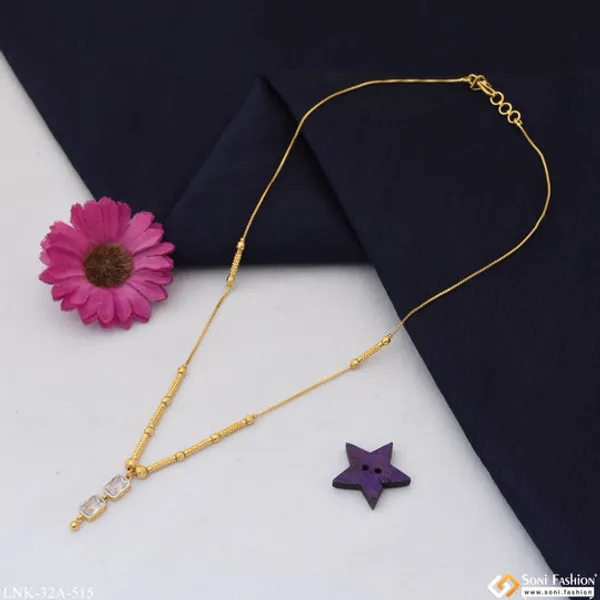 1_Gram_Gold_Plated_Sparkling_Design_Necklace_For_Ladies_Style_A515