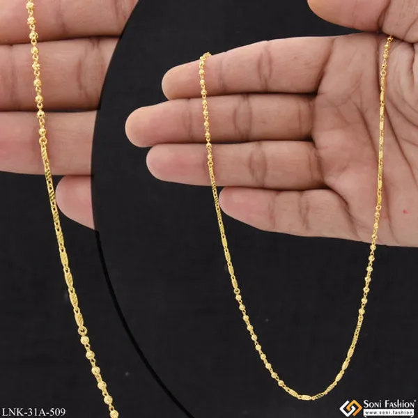 1_Gram_Gold_Plated_Exclusive_Design_Chain_For_Ladies_Style_A509