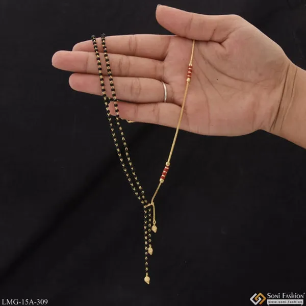 1_Gram_Gold_Plated_Decorative_Design_Cool_Design_Mangalsutra_For_Women_Style_A309