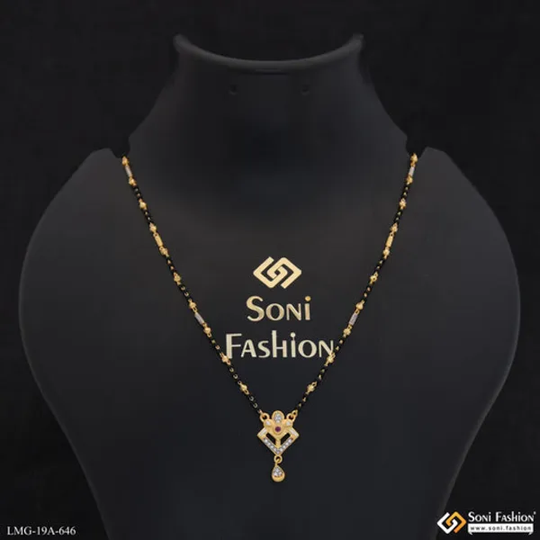 1_Gram_Gold_Plated_New_Style_Mangalsutra_For_Women_Style_A646
