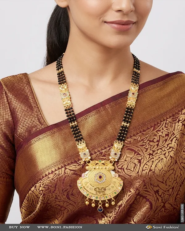 Sparkling_Design_Gold_Plated_Mangalsutra_For_Women_Style_B008