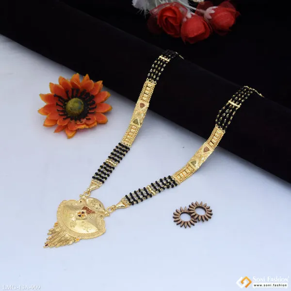 4_Line_Best_Quality_Gold_Plated_Mangalsutra_For_Women_Style_A909
