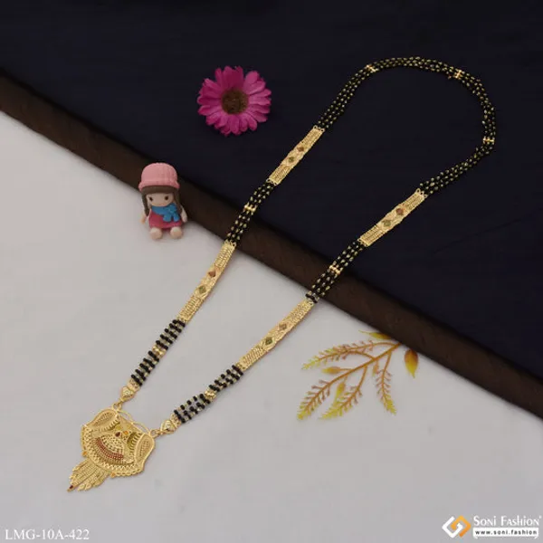 Lovely_Design_Fashion_Forward_Gold_Plated_Mangalsutra_For_Women_Style_A422
