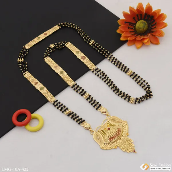 Lovely_Design_Fashion_Forward_Gold_Plated_Mangalsutra_For_Women_Style_A422