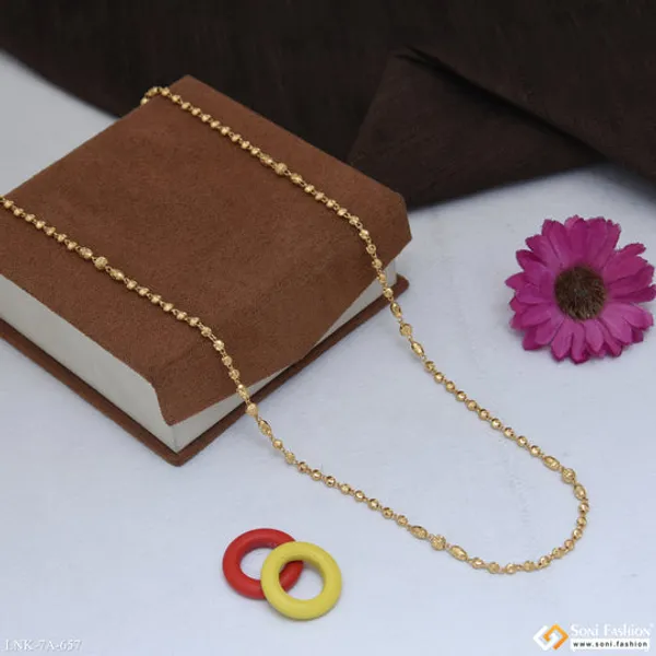 New_Style_Gold_Plated_Brass_Beaded_Mala_For_Women_Style_A657