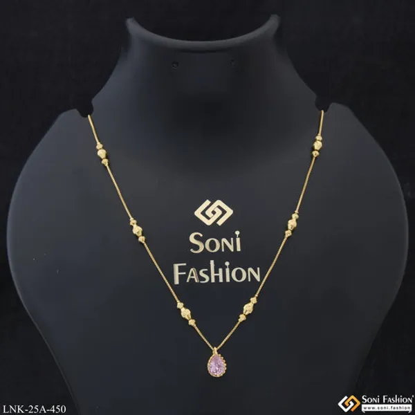 1_Gram_Gold_Plated_Pretty_Design_Designer_Necklace_For_Ladies_Style_A450