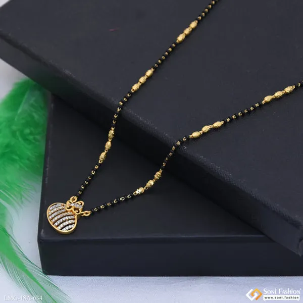 1_Gram_Gold_Plated_Dazzling_Design_Mangalsutra_For_Women_Style_A634