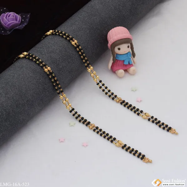 1_Gram_Gold_Plated_2_Line_Fashion_Forward_Mangalsutra_Dori_For_Women_Style_A523