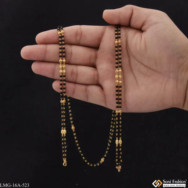 1_Gram_Gold_Plated_2_Line_Fashion_Forward_Mangalsutra_Dori_For_Women_Style_A523