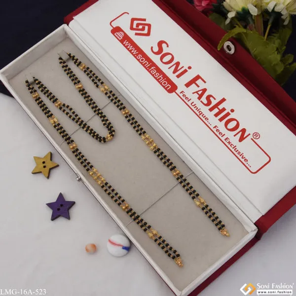 1_Gram_Gold_Plated_2_Line_Fashion_Forward_Mangalsutra_Dori_For_Women_Style_A523