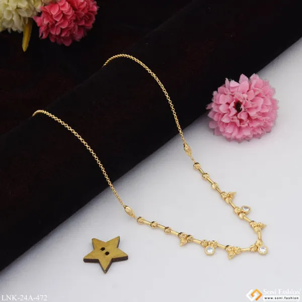 1_Gram_Gold_Plated_With_Diamond_Fancy_Design_Necklace_For_Ladies_Style_A472