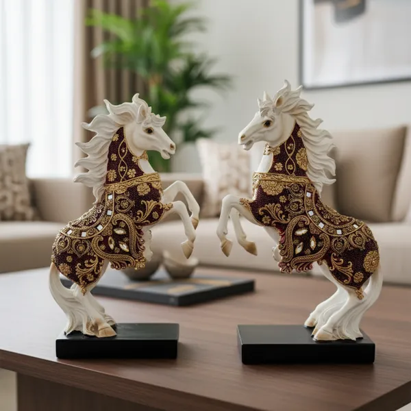 White_Horse_Set_Of_2_Default_Title