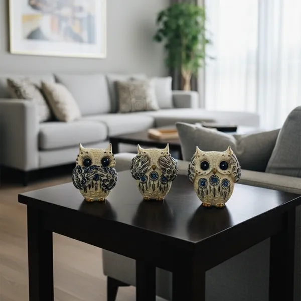 White_Owl_Set_Of_3_Default_Title