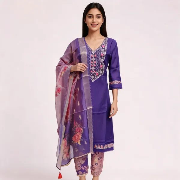 Purple_Crepe_Straight_Embroidered_Kurta_Set_For_Women