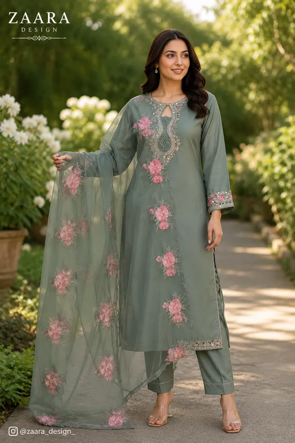 Sage_Green_Satin_Silk_Straight_Embroidered_Kurta_Set_For_Women
