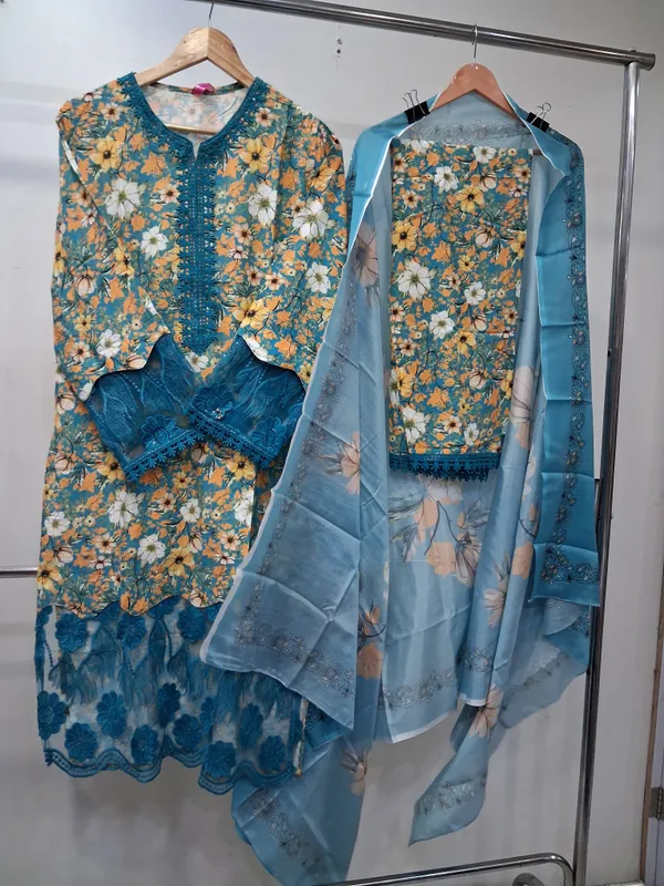 Blue_Lawn_Floral_Print_Embroidered_Salwar_Kurta_Set_For_Women