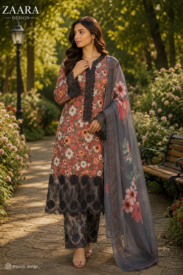 Grey_Lawn_Straight_Floral_Print_Kurta_Set_For_Women
