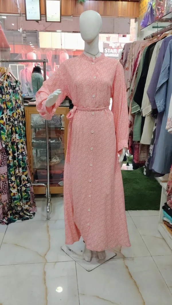 Pink_Ice_Crepe_Belted_Printed_Kurta_Maxi_Dress_For_Women