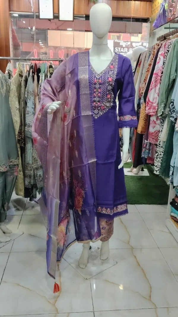 Purple_Crepe_Straight_Embroidered_Kurta_Set_For_Women