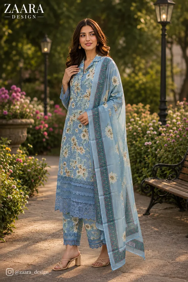 Blue_Lawn_Straight_Floral_Print_Kurta_Set_For_Women