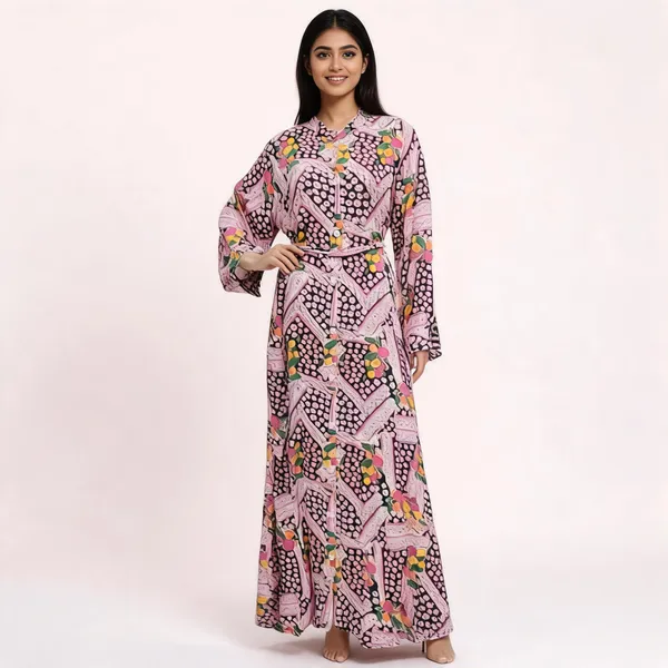Pink_Ice_Crepe_Relaxed_Printed_Maxi_Gown_For_Women