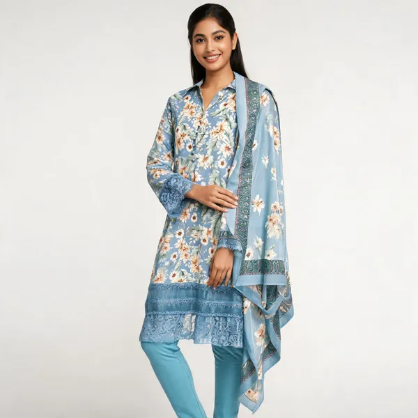 Blue_Lawn_Straight_Floral_Print_Kurta_Set_For_Women