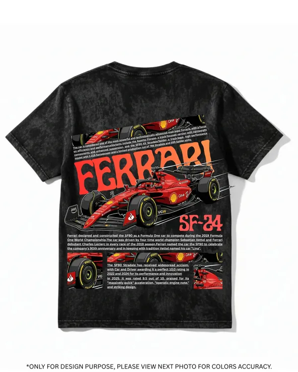 Male_Ferrari_F1_Acidwash_T_Shirt