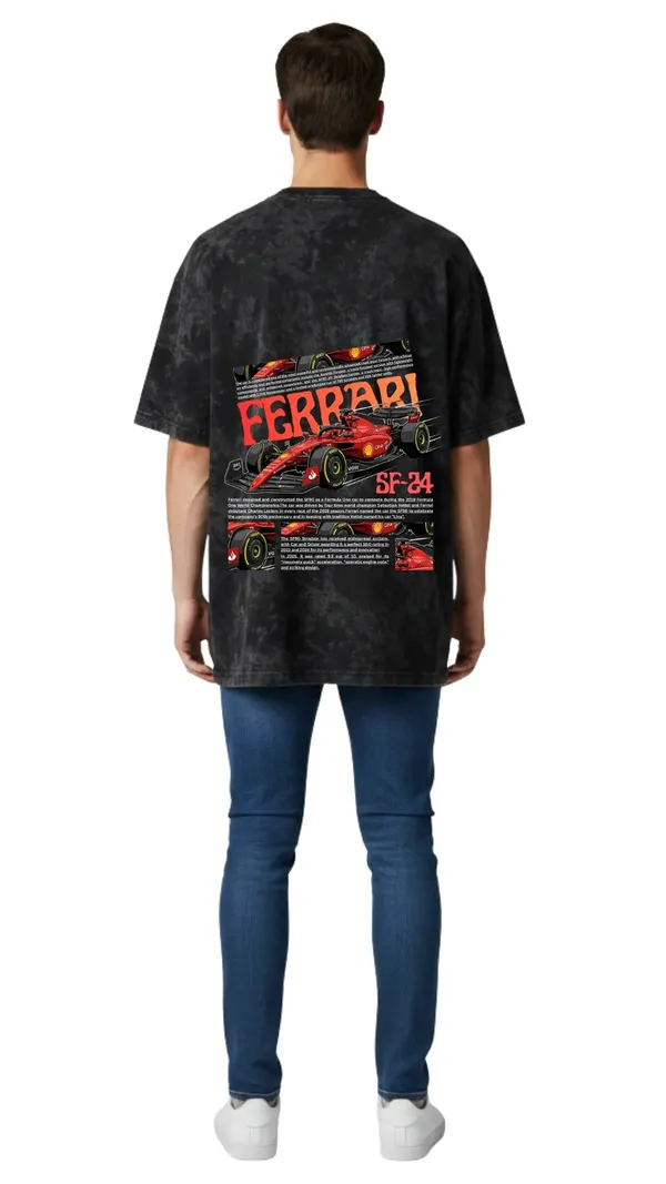 Male_Ferrari_F1_Acidwash_T_Shirt