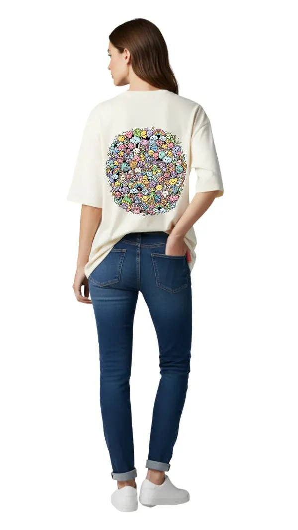 Female_Doodle_Oversize_T_Shirt