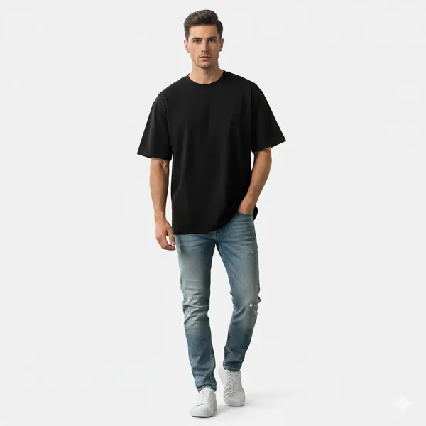 Male_Plain_Oversize_T_Shirt