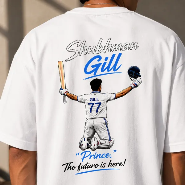 The_Future_Is_Here_Shubhman_Gill_Oversized_Cricket_Tribute_Tee